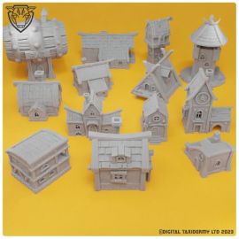 Stylized Middle Ages 03 - Buildings