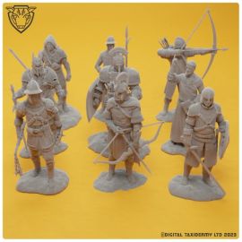 Medieval Warrior - Soldier Miniatures (printed)
