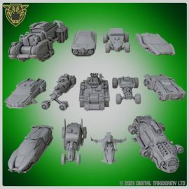 3D Fortress Vehicle pack