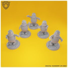 no_weapons_1.jpg Mr Blobby 28mm printed miniature for tabletop gaming in fantasy and sci-fi weapon options