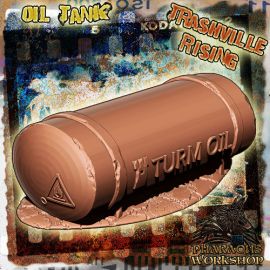 oil_tank_2.jpg Oil tank - 3D Printed Tabletop Gaming STL File - 3D Model Terrain & Miniatures