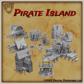 pirate_islands_set_1_buildings_port_town_harbour0023-min_3.jpg Pirate Island - Fantasy Coastal Settlement Pack 01 - 3D printed tabletop gaming historic On the seven seas, Fighting sail, Rum and bones, en garde!, Sharp practice, Blood and Plunder