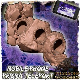 prisma_1.jpg Mobile phone prisma teleporter - 3D Printed Tabletop Gaming STL File - 3D Model Terrain & Miniatures