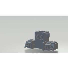 quadplex.jpg Muiltiplex Quad - 3D Printed Tabletop Gaming STL File - 3D Model Terrain & Miniatures