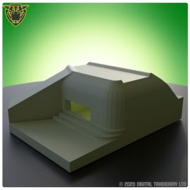 r667_fl-comp_1_7.jpg Regelbau R667 Gun Emplacement - 3D printed WW2 bunker terrain for gaming and model railways