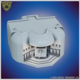 regelbau_m272_coastal_battery_emplacement_with_skoda_artillery_gun.jpg Regelbau M272 coastal artillery battery - gun casement with 15 cm TbtsK C/36 naval gun, 3D printed scenery
