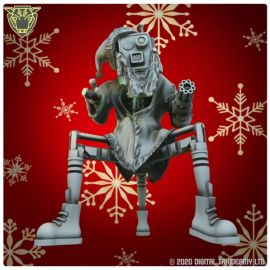 santa_robot_futurama_style_dystopian_christmas_bot_miniature_4_.jpg Safety Santa - Christmas Protector Bot miniature (printed)