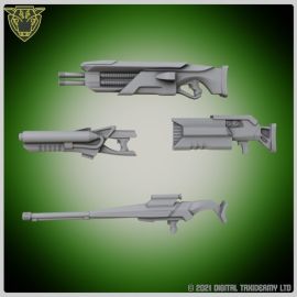 Greeblie Pack 15 - Sci-fi weapons