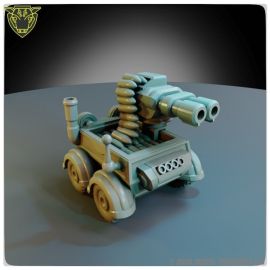 A.R.S.E - RC Buggy Drone with Gun Turret (printed)