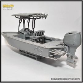 seachaser_23lx_bay_boat_model_toy_fishing_boat_suzuki_outboard_boat_display_04_1.jpg Bay Boat Sea Chaser - 3D Printed Tabletop Gaming STL File - 3D Model Terrain & Miniatures