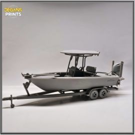 seachaser_23lx_bay_boat_model_toy_fishing_boat_suzuki_outboard_boat_display_11.jpg Bay Boat Sea Chaser - 3D Printed Tabletop Gaming STL File - 3D Model Terrain & Miniatures