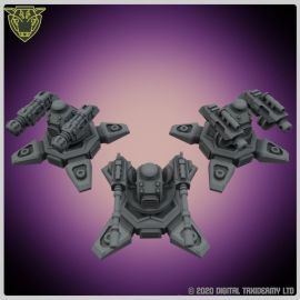 Tarantula Sentry Gun - Lost Bio-Lab - 3d space hulk, 3D space crusade stl