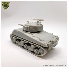 WW2 M4A3 105mm Sherman tank