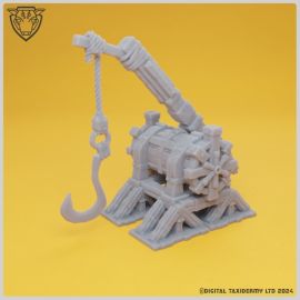 siege_and_defensive_structures_catapult_fantasy_tabletop_model0022_1.jpg Siege Engines - Big Hook (printed) - 3D Printed Tabletop Gaming 3D Printed Model Terrain & Miniatures