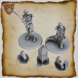 skeletons0004.jpg Skeleton Miniatures - Imagination Forge Games - Hearnfast Kickstarter