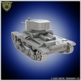 T-26 Russian Light Tank (printed)