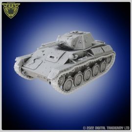 soviet_russion_ussr_tanks_ww2_bolt_action_stl_3d_printable0023.jpg T-70 Light Tank with battle scars - Detailed 3D model for resin printed tabletop WW2 wargaming