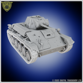 T-70 Russian Light Tank (printed)
