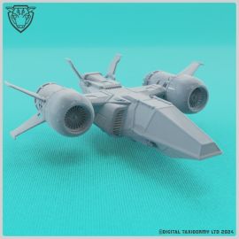 spaceship_shuttle_transport_model_rocket_stl_3d_print0013.jpg Spaceship Bundle Pack - 3D Printed Tabletop Gaming STL File - 3D Model Terrain & Miniatures