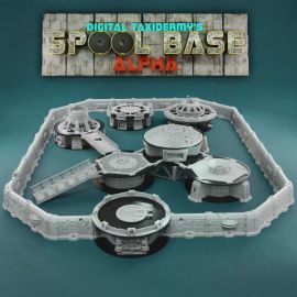Spool Base Alpha - Futuristic Military Base