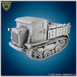 stalinec-2_ww2_tractor_stl_model_bolt_action0001.jpg Stalinets 2 Artillery Tractor - Detailed 3D model for resin printed tabletop WW2 wargaming