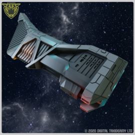 star_trek_discovery_cleveland_bookers_space_ship_nautilus_5_1.jpg 3D Printed Memorabilia Model STL of Booker's Space Ship from Star Trek Discovery - The Nautilus