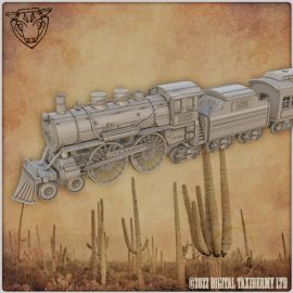 Wild West Steam Train (Resin)