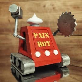 Pain-bot - Offensive Weaponised box on tracks