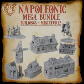 title_4.jpg Napoleonic Mega Bundle Pack - 3D printed tabletop gaming historic stone age temple ziggurat home sacrifice Conquistadors warrior
