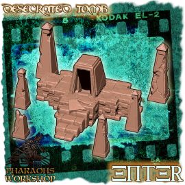 tomb_1.jpg Desecrated tomb - 3D Printed Tabletop Gaming STL File - 3D Model Terrain & Miniatures