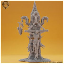totel_of_fear_sacrificial_tower_ritual_sacrifice0002_1.jpg Totem of Fear - Sacrificial Altar - 3D Printed Tabletop Gaming STL File - 3D Model Terrain & Miniatures