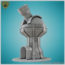 towers_of_fate_dice_3d_print_fantasy_dnd_die_stl0006.jpg Observatory - Dice Tower - 3D printed tabletop gaming STL pack for scenic dice rollers - Dice Tower STL File