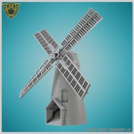 towers_of_fate_dice_3d_print_fantasy_dnd_die_stl0021.jpg Windmill - Dice Tower - 3D printed tabletop gaming STL pack for scenic dice rollers