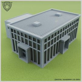 train_station_d7_design_70s_british_rail_1970s_prefabricated_glass_steel_modernist_4_.jpg D70 Station Building - 3D Printed Tabletop Gaming STL File - 3D Model Terrain & Miniatures
