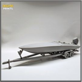 tuff_25_race_boat_model_kit_8.jpg Tuff 25 model boat kit - 3D Printed Tabletop Gaming STL File - 3D Model Terrain & Miniatures