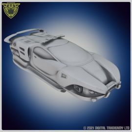 vehicles0014.jpg Hover Police car - 3D printed tabletop gaming STL, scifi, scenery, terrain, wh40k, necromunda, stargrave, Judge Dredd