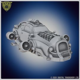 vehicles0027_1.jpg Hover Bentley car – 3D printed tabletop gaming STL, scifi, scenery, terrain, wh40k, necromunda, stargrave, Judge Dredd