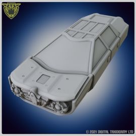 vehicles0036.jpg Hover Transporter - 3D printed tabletop gaming STL, scifi, scenery, terrain, wh40k, necromunda, stargrave, Judge Dredd