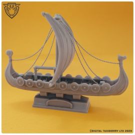 Viking Longship Model Boat