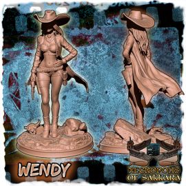 Wendy the Gunslinger - Wild West Collectors Miniature