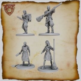 Worker Miniatures - Imagination Forge Games