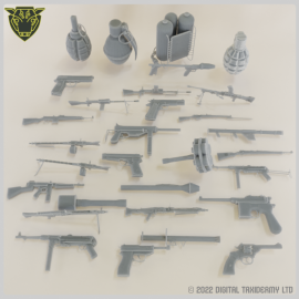 WW2 Special Weapons Scale Models (printed)