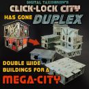 3d_printable_building_panels_for_tabletop_gaming.jpg Click-Lock City - Duplex - Expansion Set For 3D printed Tabletop Gaming Terrain and Scenery Buildings and Scatter - Kickstarter 3D Printed Terrain