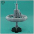 doctor_who_ark_in_space_nerva_station_beacon_revenge_of_the_cybermen_.jpg0001_1.jpg Dr Who - The Ark in Space (printed) - 3D Printed Tabletop Gaming STL File - 3D Model Terrain & Miniatures