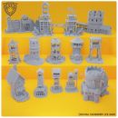 fantasy_medieval_watch_tower_fort_guard_tower_3d_model_67__1.jpg Medieval Watch Tower Bundle Pack - Fantasy and Historical Style Defensive Positions - Watch Tower, Gate House, Strong hold, Keep 3D Models