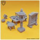 japanese_scatter_terrain_tomb_grave_temple.jpg0059_1_1.jpg Stylized Japanese - Scatter Pack (printed) - 28mm decorative terrain for feudal Japan and medieval tabletop games