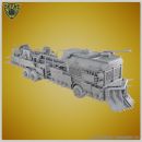 mad_max_wold_post_apocalyptic_dessert_punk_vehicles_truck_war_rig0009_2.jpg Open Battle Bus - War Rig (printed) - 3D Printed Tabletop Gaming STL File - 3D Model Terrain & Miniatures