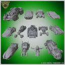 3D Fortress Vehicle pack