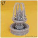 ornate_fountain_park_garden_0001_1.jpg Ornate Fountain (printed) - 3D Printed Tabletop Gaming printed - 3D Model Terrain & Miniatures