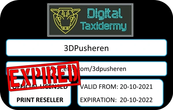 3dpusheren - fast terrain expired print license 